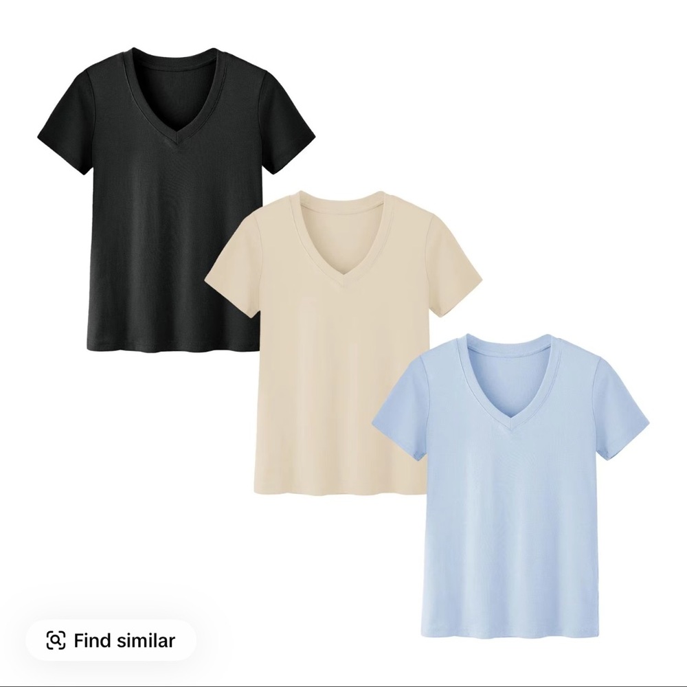 SHOWITTY Women’s 1/3 Sleeve 3 Pack T-Shirts Plus Size
